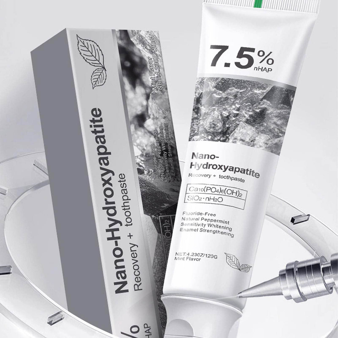 7.5% Hydroxyapatite Toothpaste – Enamel Protection, Tooth Strengthening