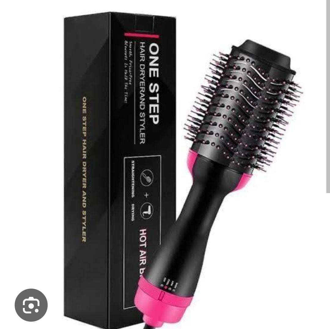 Get salon quality hair at home with the one Step Hot Air Brush 3in1