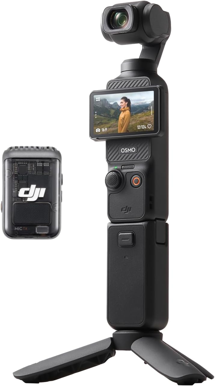 DJI Osmo Pocket 3 Creator Combo 4K120fps Ultra HD Vlog Camera with DJI Mic 2