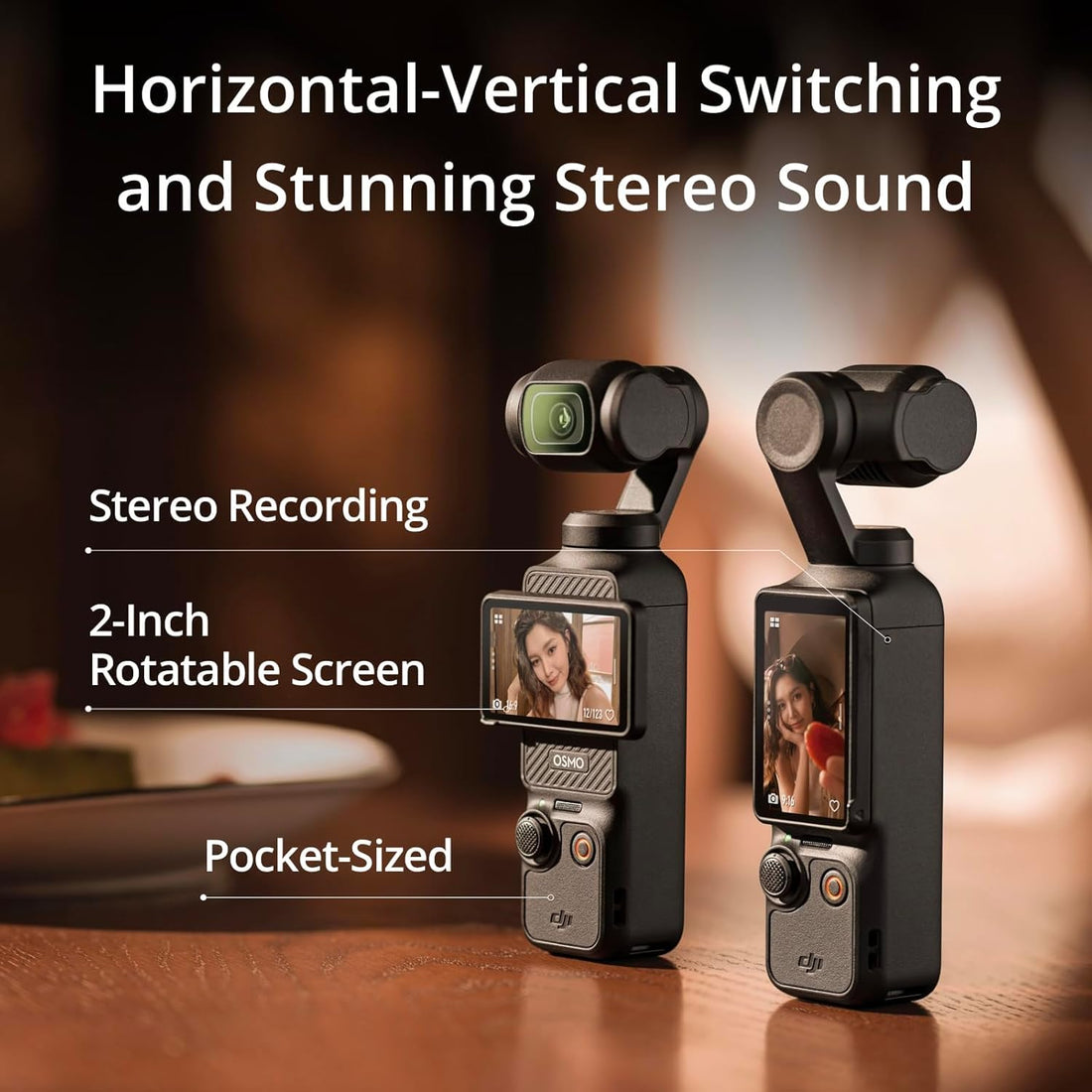 DJI Osmo Pocket 3 Creator Combo 4K120fps Ultra HD Vlog Camera with DJI Mic 2